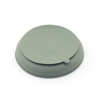 Children's Solid Colour Silicone Compartmentalised Dinner Plate