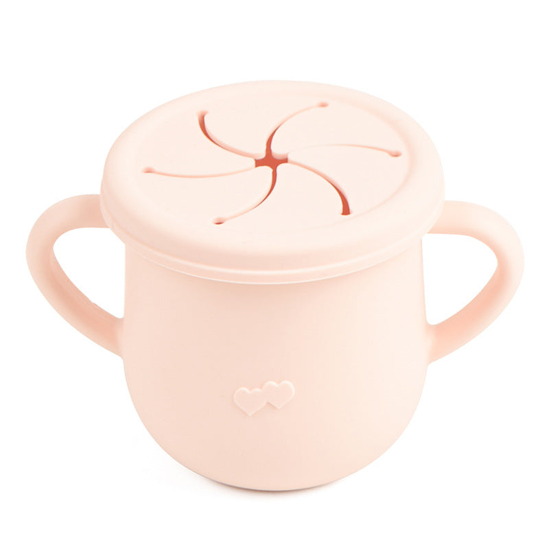 Vaso de silicona comestible para refrigerios infantiles Vaso antiderrames