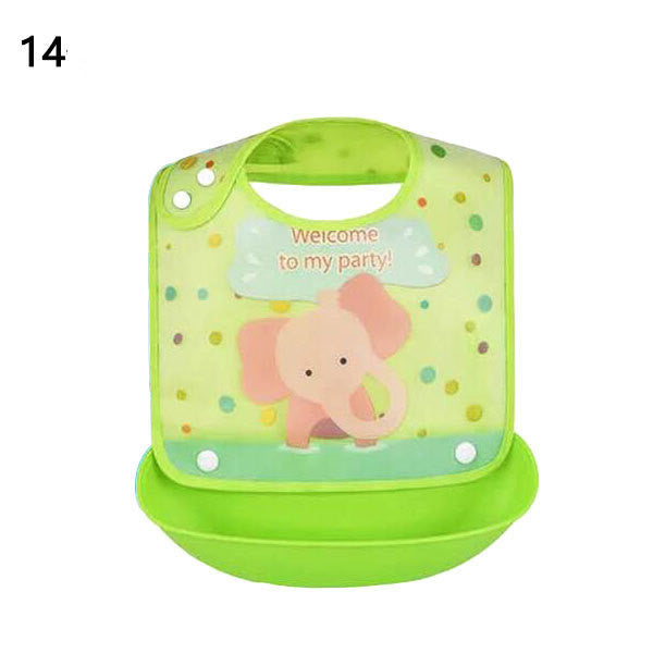 Mantén a los niños limpios con este lindo babero para comer