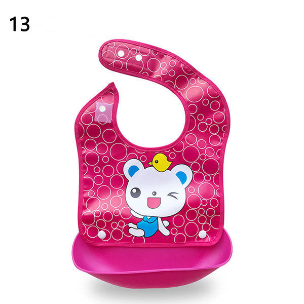 Mantén a los niños limpios con este lindo babero para comer