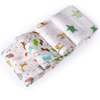 Breathable Bamboo Muslin Swaddle Blanket for Calm, Cozy Babies