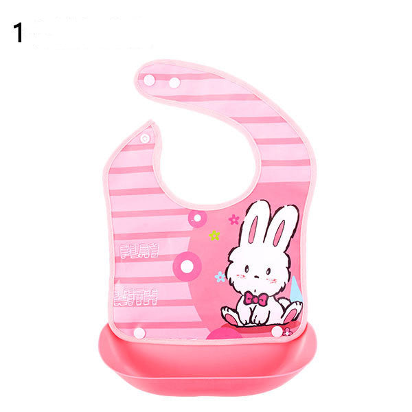 Mantén a los niños limpios con este lindo babero para comer