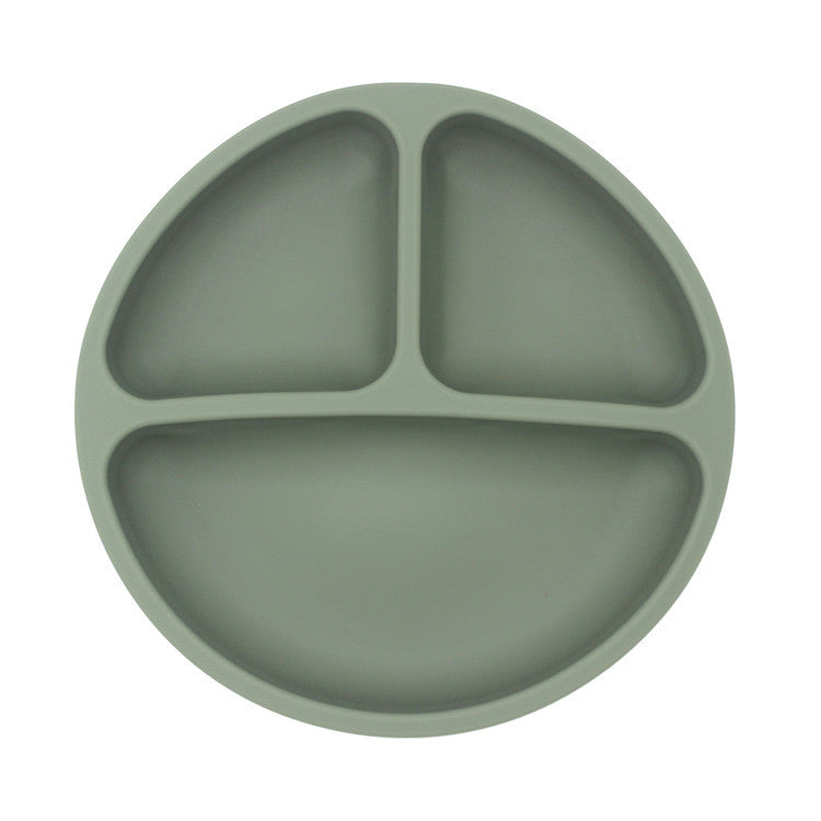Plato infantil de silicona