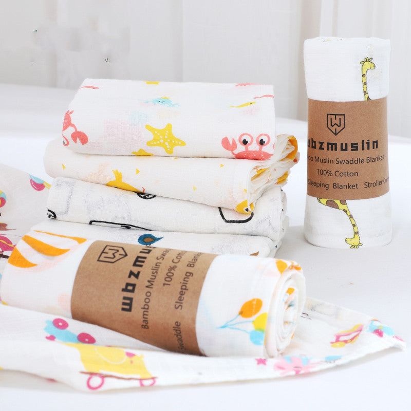 Toalla envolvente Cloud Soft para recién nacidos para bebés cálidos y felices