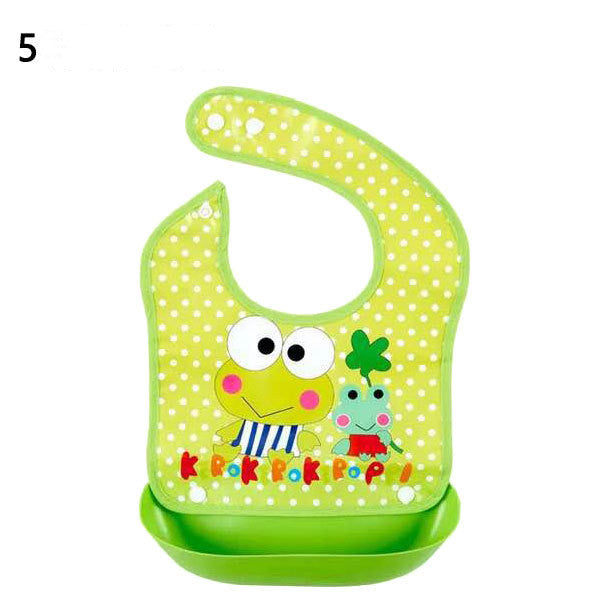 Mantén a los niños limpios con este lindo babero para comer