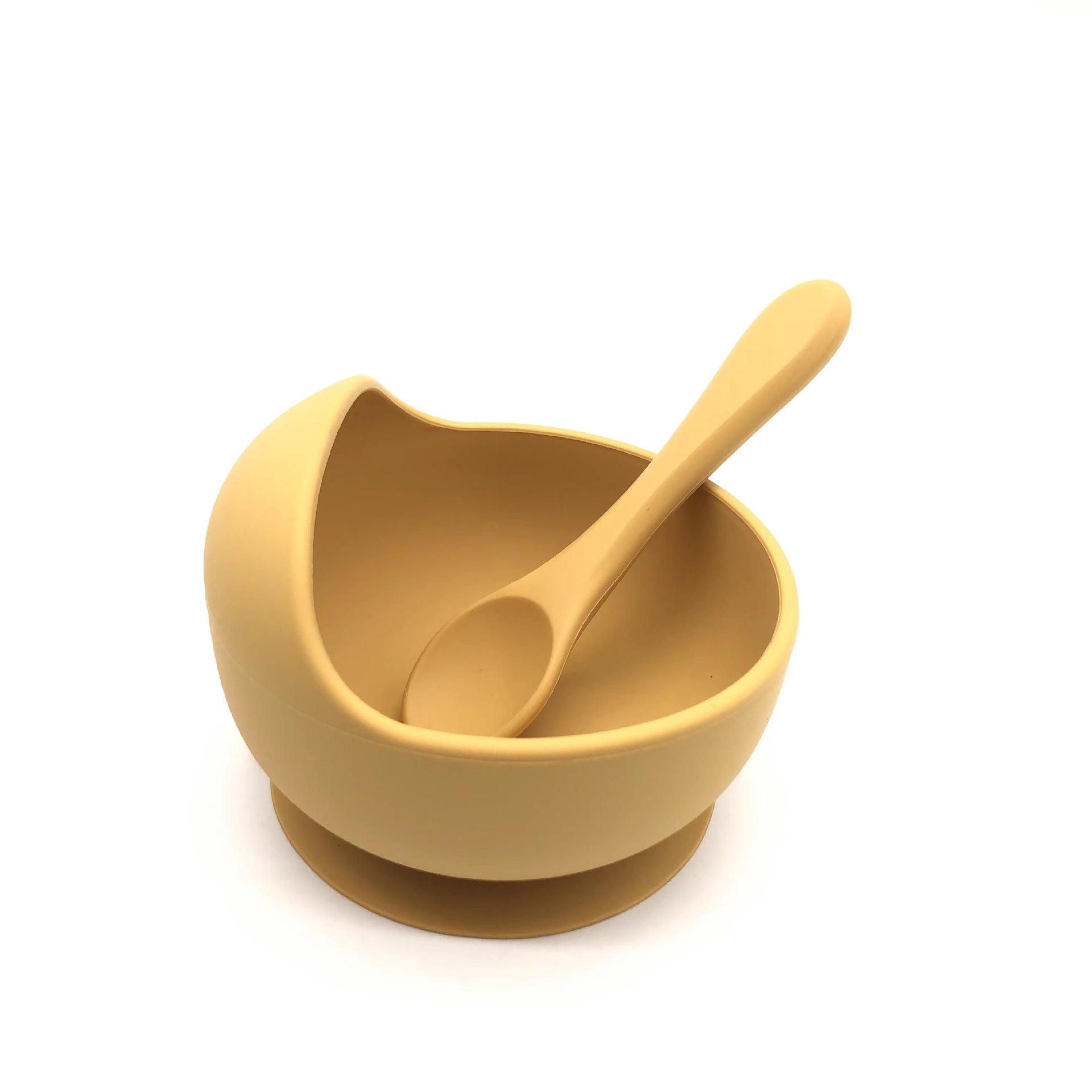 Cuenco de silicona para bebé con ventosa