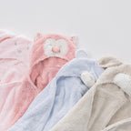 Soft Hooded Baby Bath Towel for Cozy After-Bath Cuddles