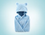 Snuggly Cotton Hooded Baby Towel for Warm Bath Times