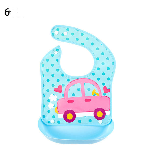 Mantén a los niños limpios con este lindo babero para comer