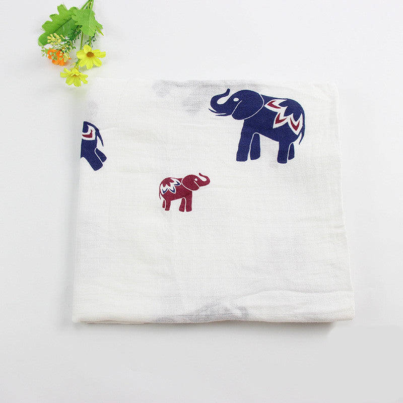 Manta envolvente de muselina de bambú transpirable para bebés tranquilos y cómodos