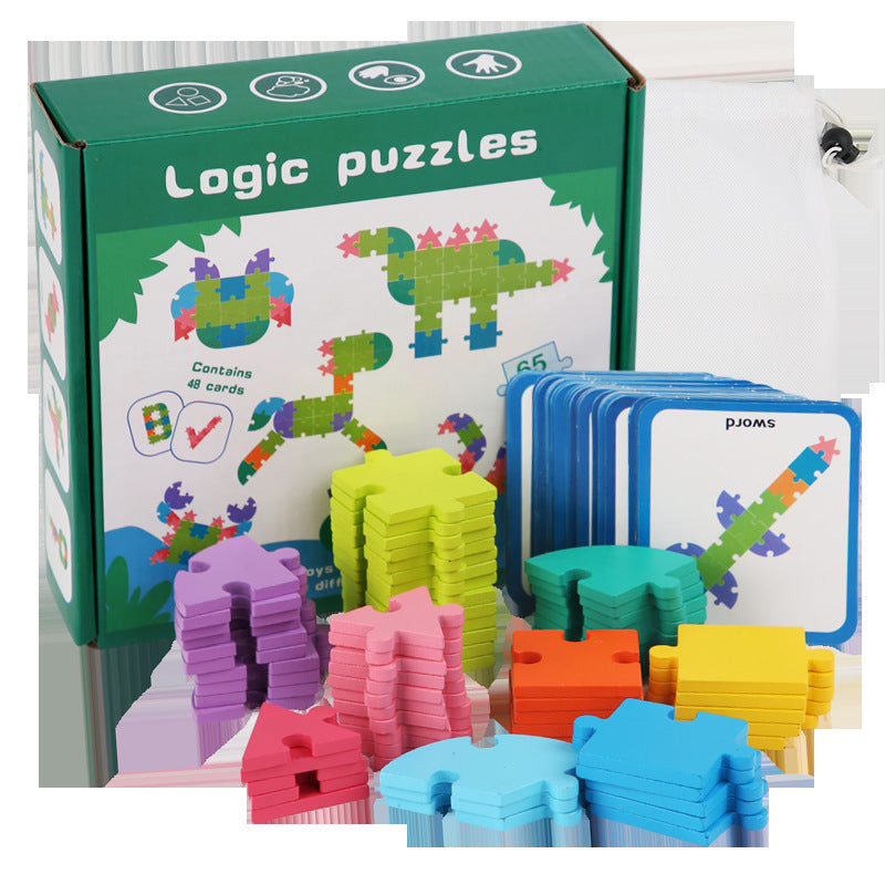 Bloques de construcción que estimulan el cerebro de los niños y les permiten aprender a través del juego