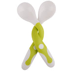 Curved Spoon And Fork Set Baby Eating