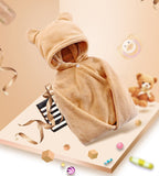 Snuggly Cotton Hooded Baby Towel for Warm Bath Times