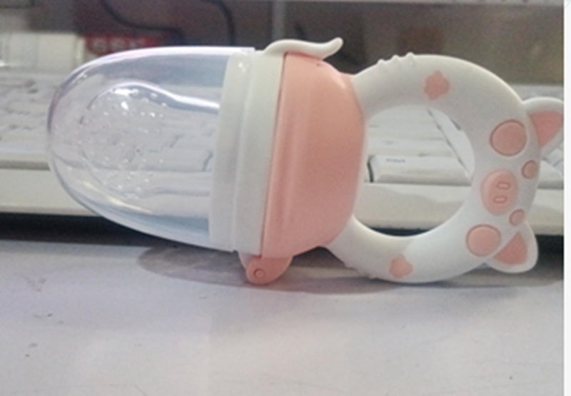 Mordedor suave para bebés que calma la dentición y sonríe de forma natural