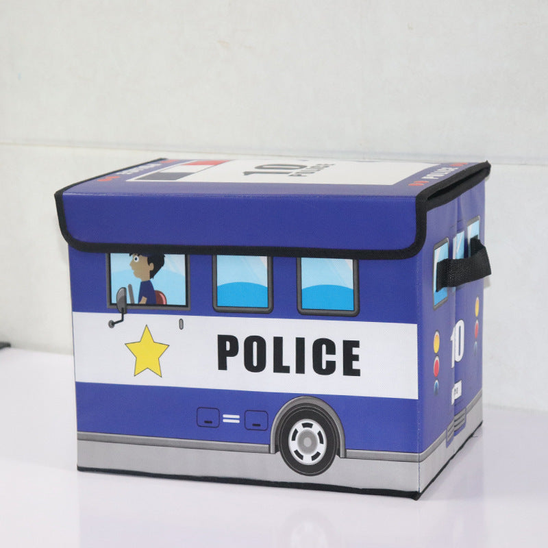 Cartoon Car Storage Box Foldable Children Toy Storage Box