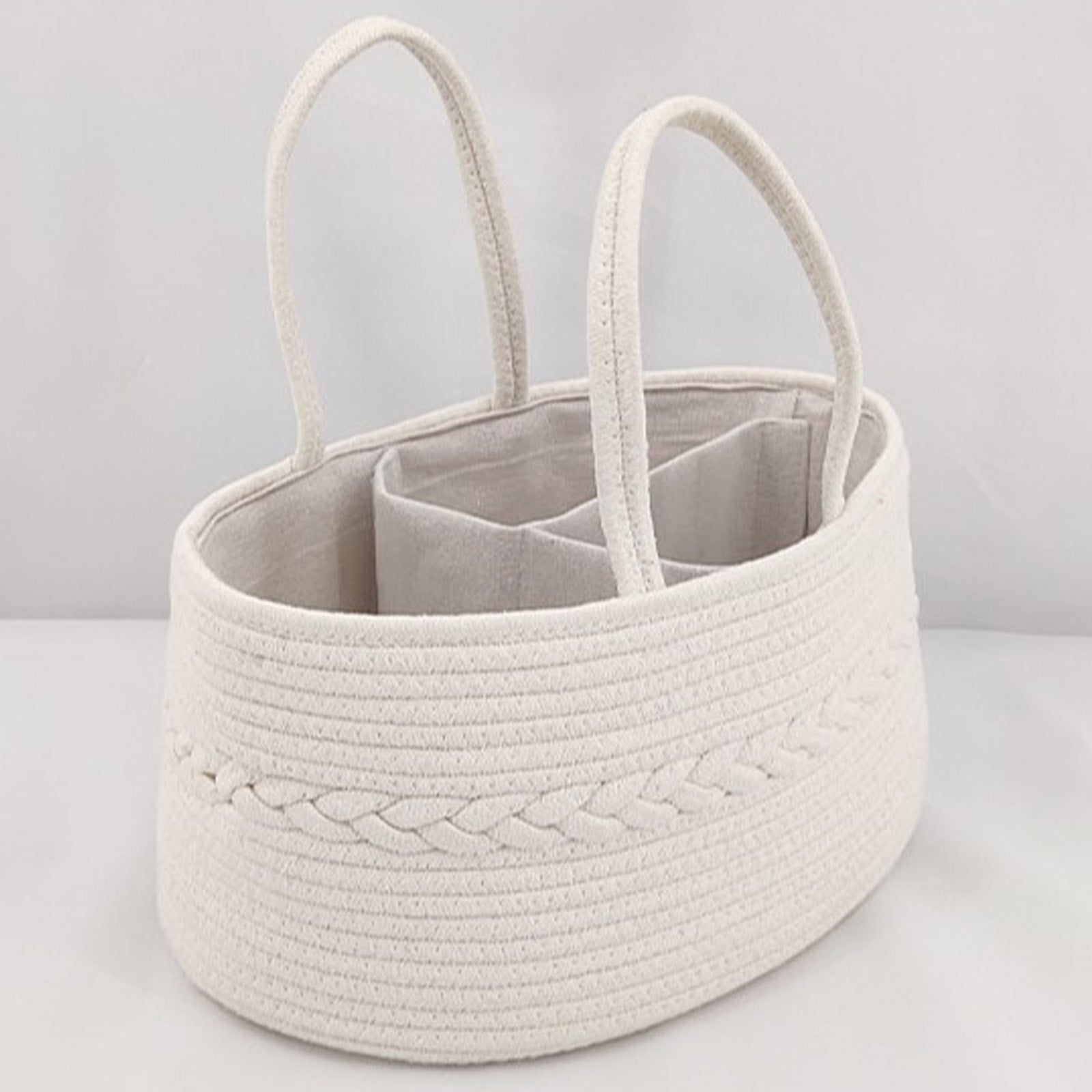 Portable Baby Basket – Diaper & Changing Table Storage