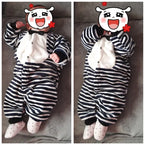 Flannel Infant Jumpsuit for Boys & Girls