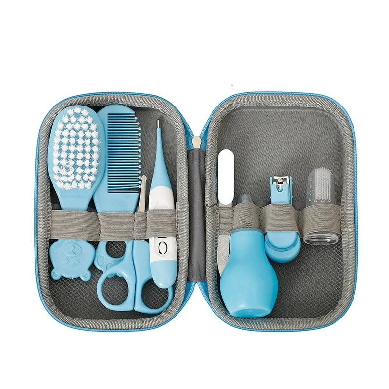8-Piece Baby Care Set – Nails, Hair & Grooming