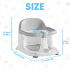 Upright Baby Bath Seat with Strong Suction