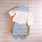 Embroidery Newborn Photography Props Infant Romper Jumpsuit with Bow Hat Baby Coming Home Outfit Baby Photo Gift