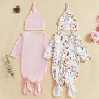 Long Sleeve Wearable Blanket for Newborns