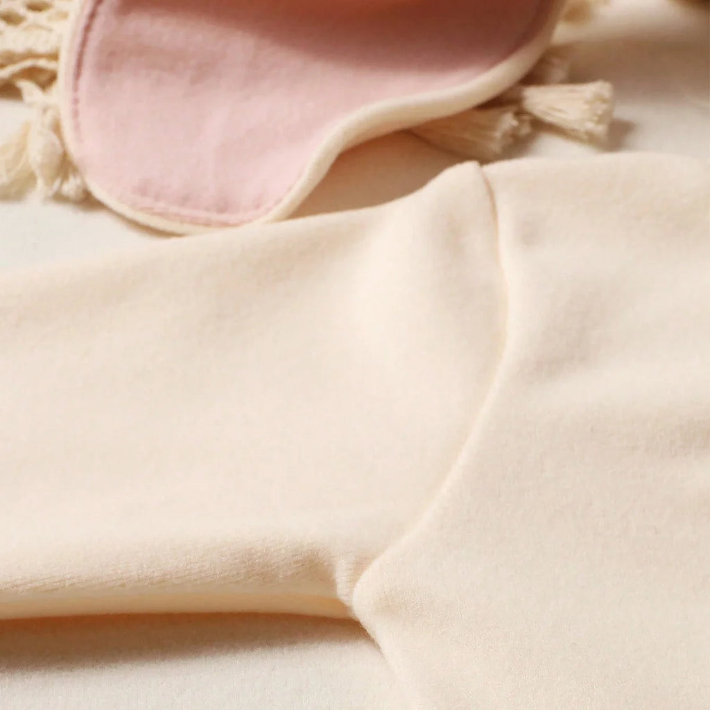 Newborn Outfits for Photo Shooting Long Sleeve Baby Bodysuit with Big Rabbit Ears Hat Infant Photography Clothes