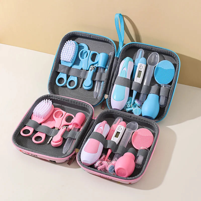 8-Piece Baby Care Set – Nails, Hair & Grooming