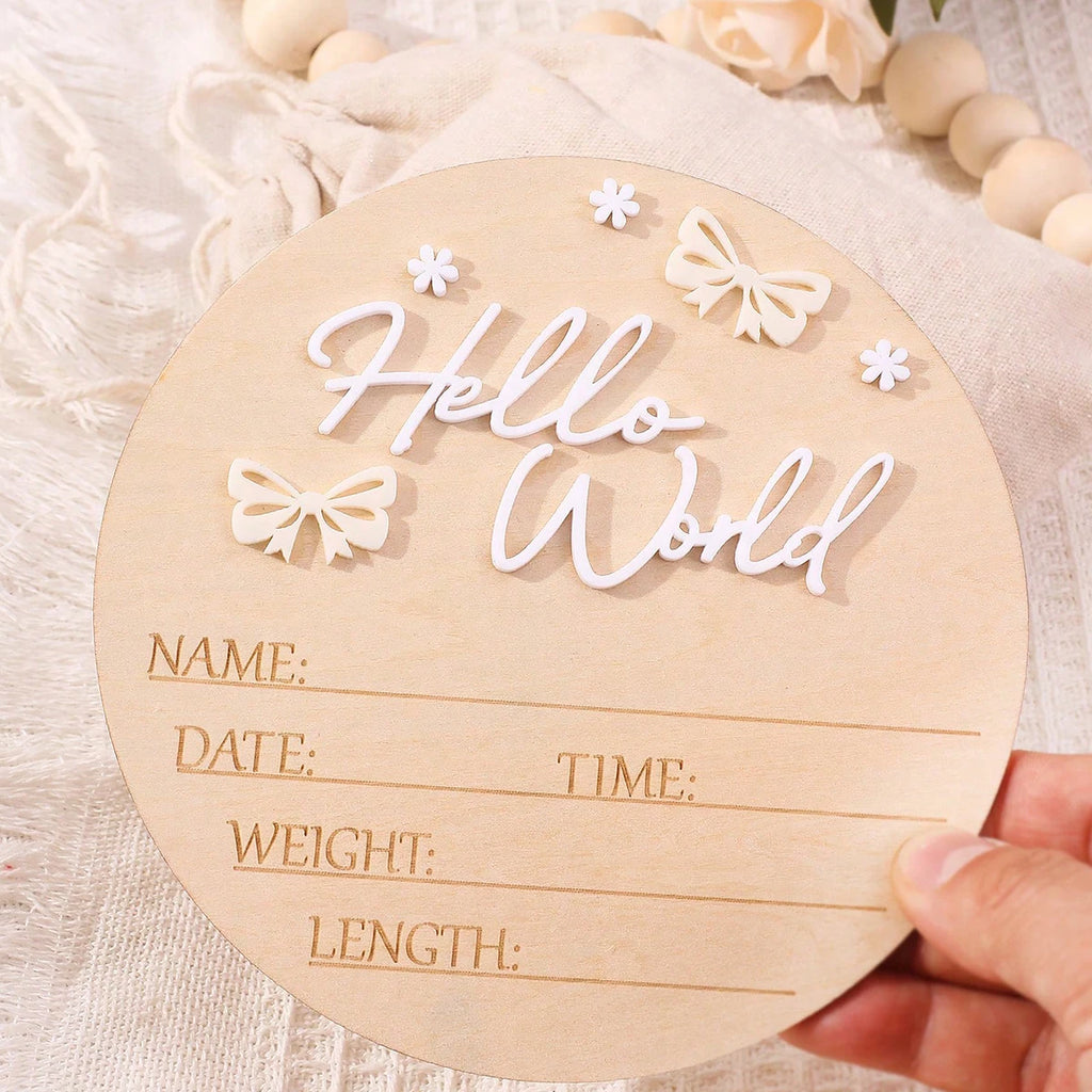 newborn name sign dusty pink butterfly star deco baby birth announcement sign for hospital  newborn props