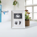 Newborn Photo Frame Newborn Footprint Ink Pad Hand And Footprints Growth Record Baby Photo Frame Newborn Photo Props