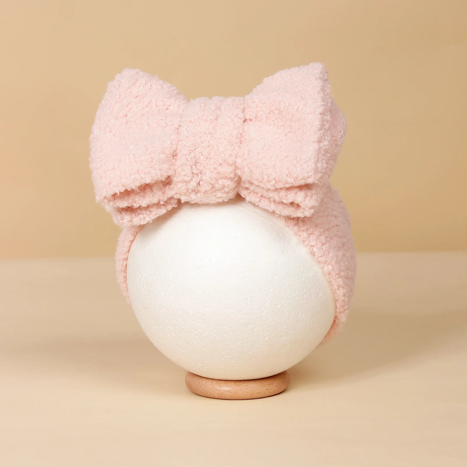 Winter Baby Headband Newborn Baby Girl Hair Accessories Children's Headwear Big Bow Double Layer Kids Hair Band
