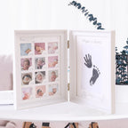 The First Year Baby Keepsake Frame 0-12 Months Milestone Pictures Photo Frame Souvenirs Infant Growing Memory Gift