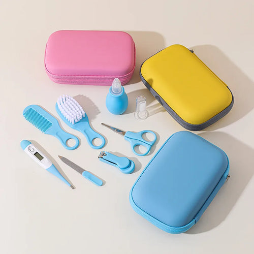 8-Piece Baby Care Set – Nails, Hair & Grooming