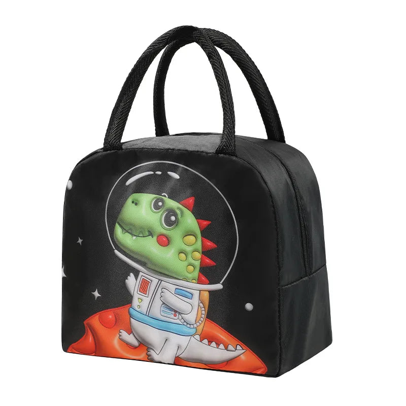 3D Cartoon Lunch Bag Insulated Thermal Food Portable Lunch Box Functional Food Picnic Lunch Bags for Women Kids