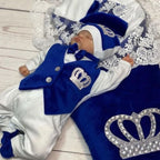 Royal Velvet Baby Outfit Set – Luxury Welcome Home