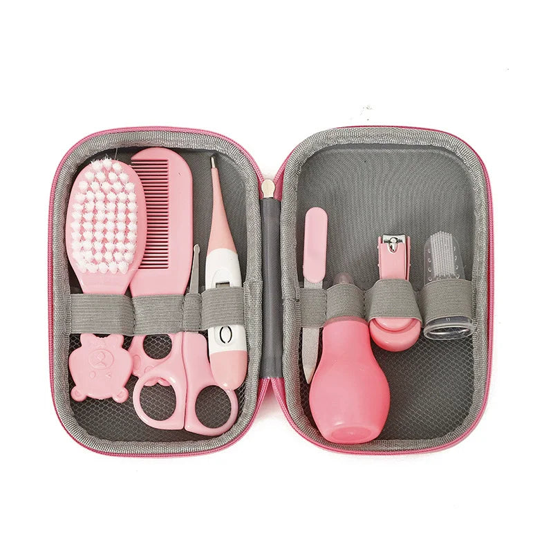 8-Piece Baby Care Set – Nails, Hair & Grooming