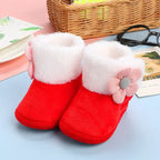 Adorable Pompom Baby Booties for Winter Comfort