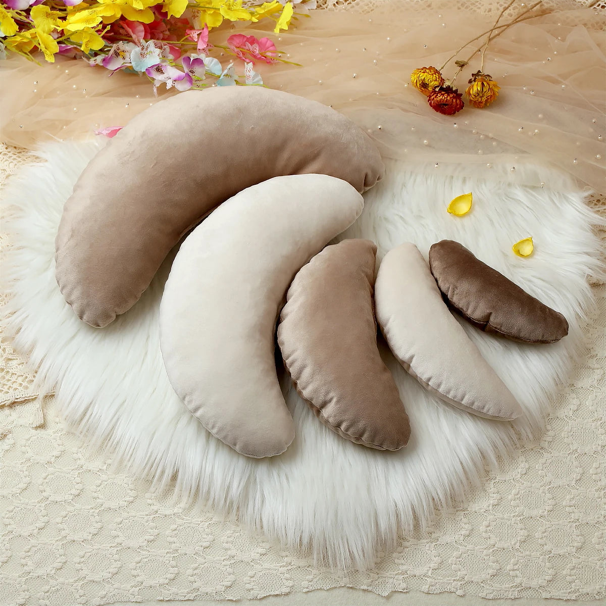 5 Pieces Set Soft Touch Newborn Posing Pillow For Photography Studio Photo Props Accessories