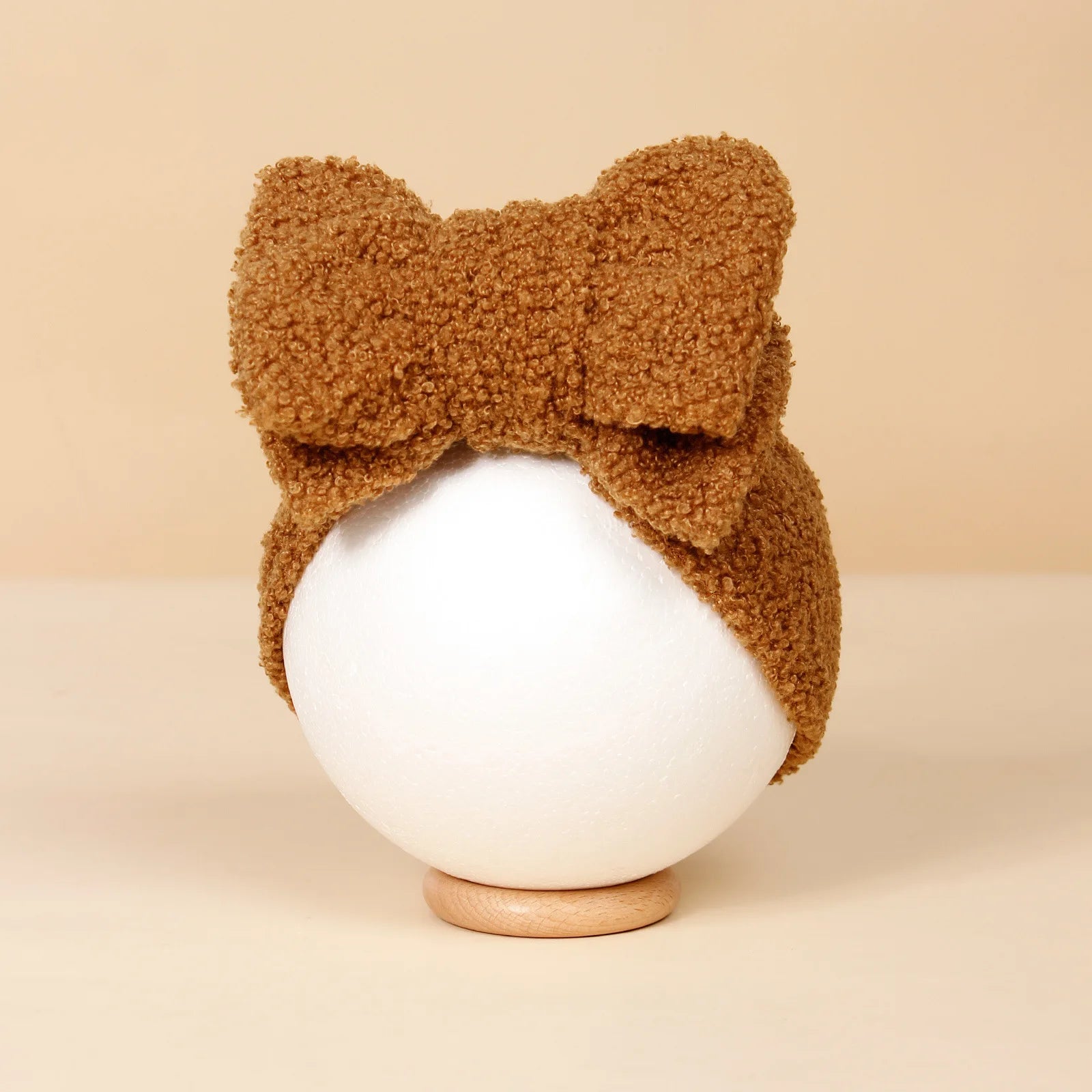 Winter Baby Headband Newborn Baby Girl Hair Accessories Children's Headwear Big Bow Double Layer Kids Hair Band