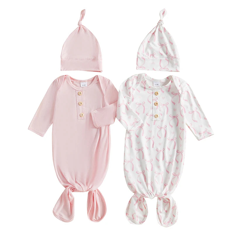 Manta de manga larga para recién nacidos