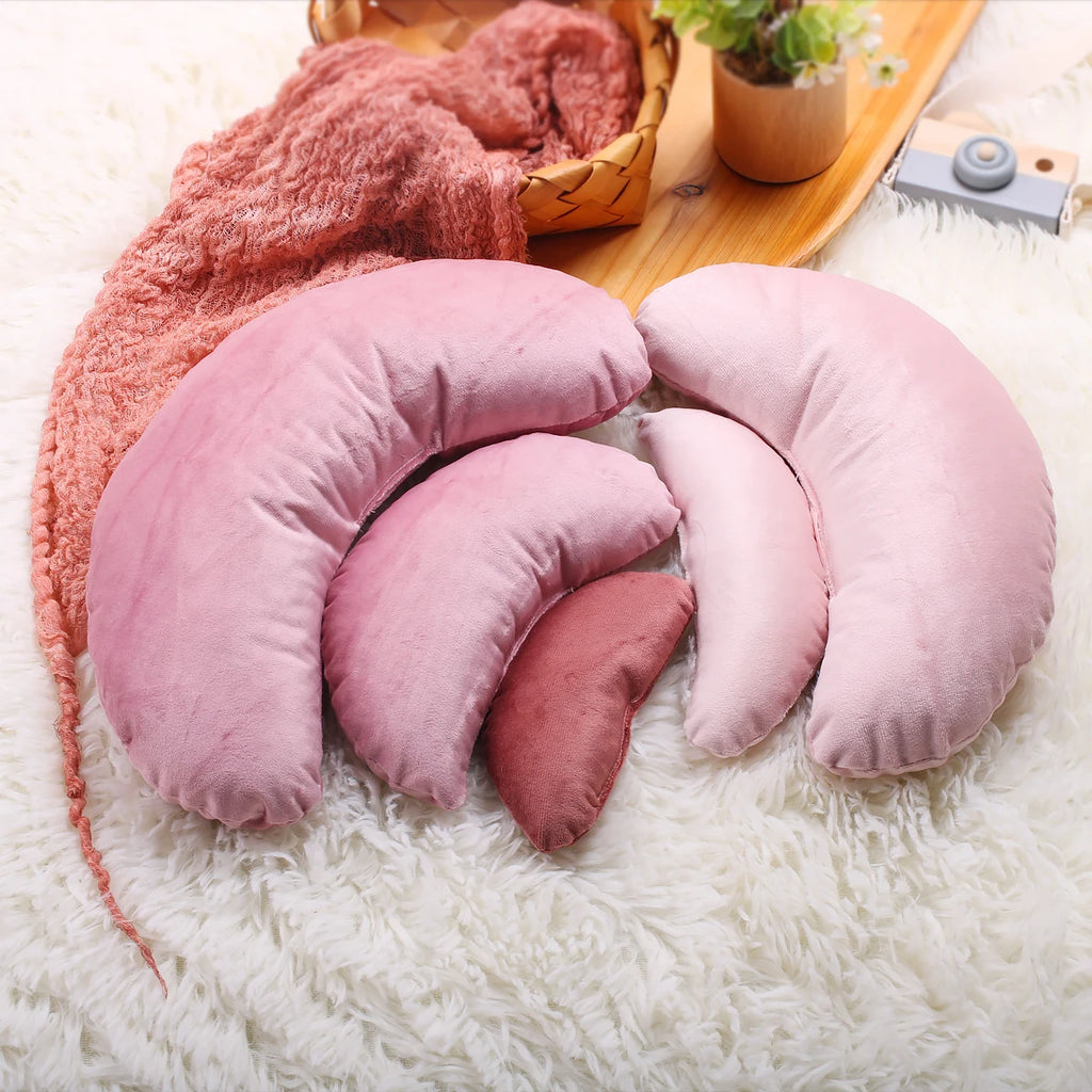5 Pieces Set Soft Touch Newborn Posing Pillow For Photography Studio Photo Props Accessories