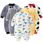 Flannel Infant Jumpsuit for Boys & Girls