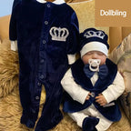 Royal Velvet Baby Outfit Set – Luxury Welcome Home
