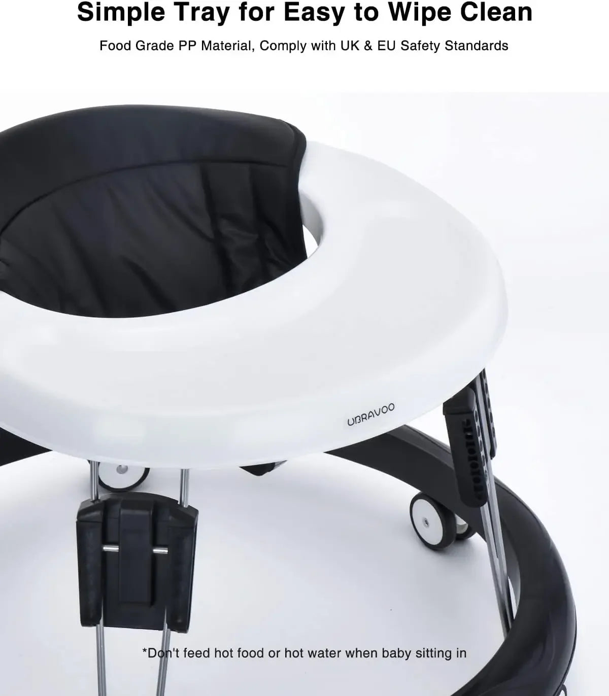 Andador plegable multialtura para pequeños exploradores