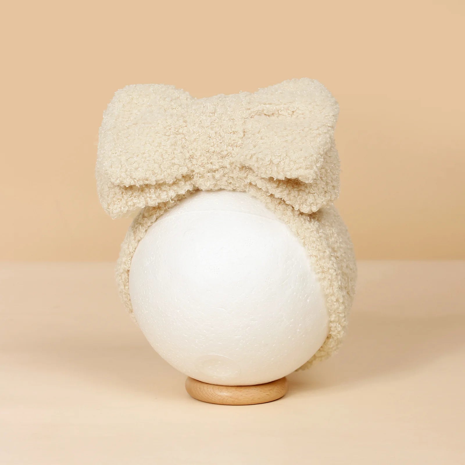 Winter Baby Headband Newborn Baby Girl Hair Accessories Children's Headwear Big Bow Double Layer Kids Hair Band