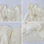 2-7 Years Summer New 3D Flower Vest Dress Girl's Princess Dresses Baby Kids Clothing Wedding Party Elegent Clothes