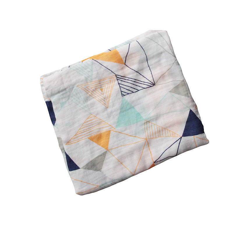 Manta envolvente de muselina de bambú transpirable para bebés tranquilos y cómodos