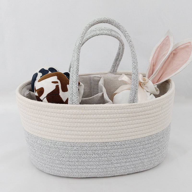 Portable Baby Basket – Diaper & Changing Table Storage