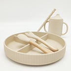 Silicone Food Supplement Plate With Large Capacity