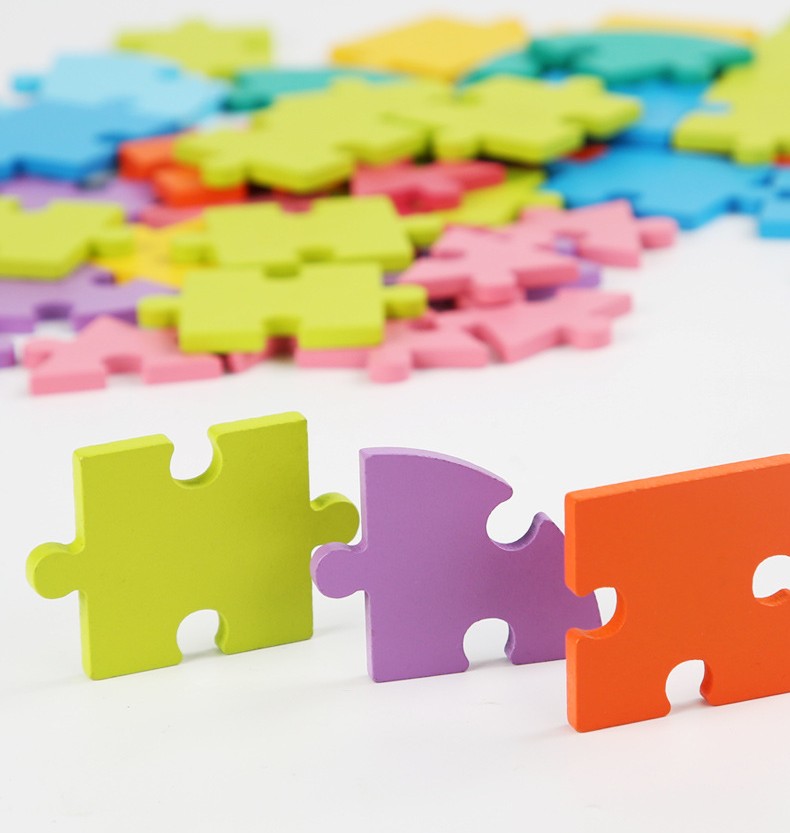 Blocs de construction stimulant le cerveau des enfants pour apprendre en s'amusant