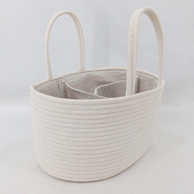 Portable Baby Basket – Diaper & Changing Table Storage